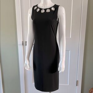 Joseph Ribkoff Grommet Sheath Dress